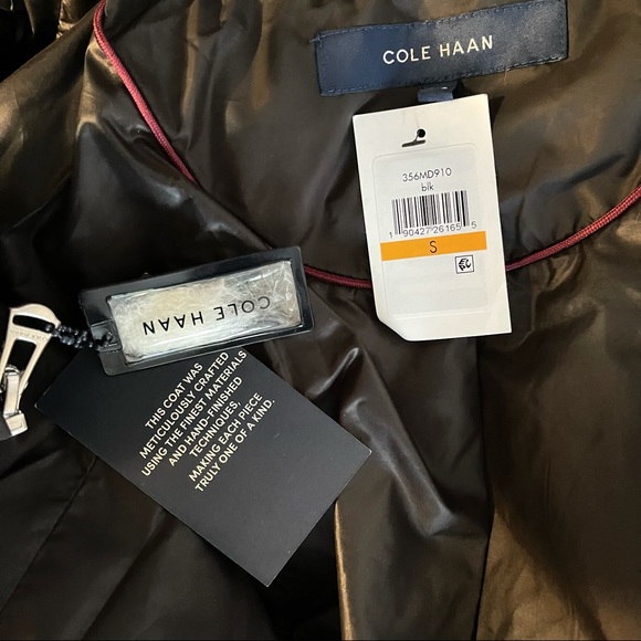 Cole Haan Hooded Quilted Coat New With Tag - Picture 10 of 14